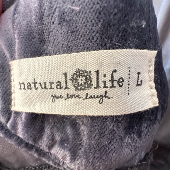 NATURAL LIFE Dakoda size large crushed velvet jumpsuit - Picture 4 of 5